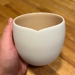 Nespresso origins collection handleless mug.